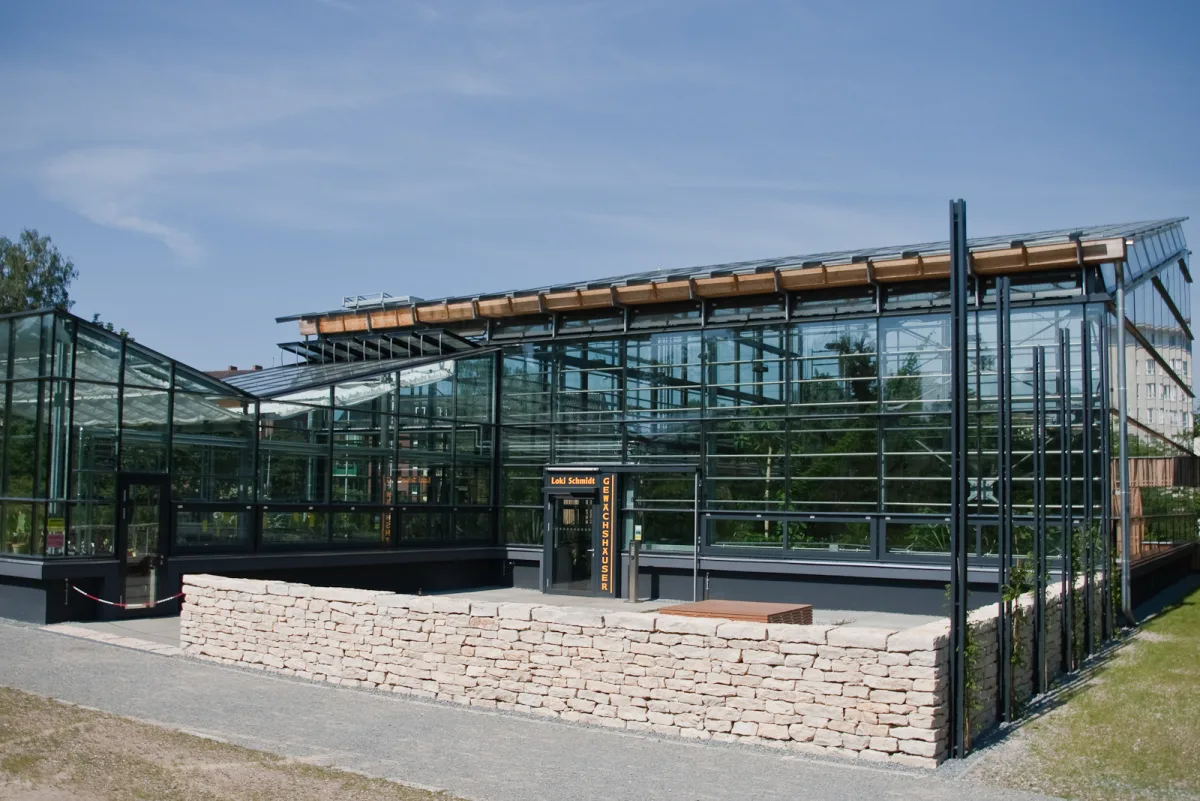 Gewächshaus im Botanischen Garten der Universität Rostock